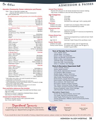 Brochure Inspiration: Spring 2016 Recreation