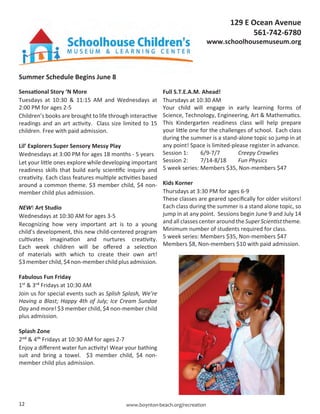 Brochure Inspiration: Spring 2016 Recreation