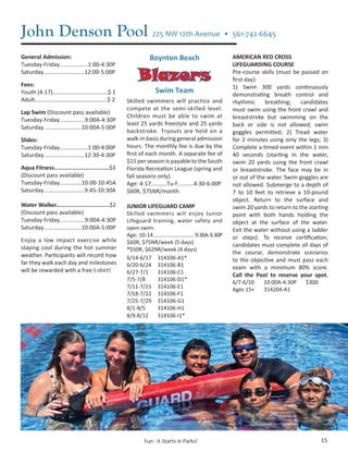 Brochure Inspiration: Spring 2016 Recreation