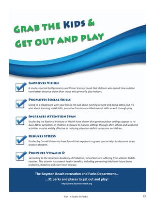 Brochure Inspiration: Spring 2016 Recreation