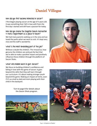 Brochure Inspiration: Spring 2016 Recreation