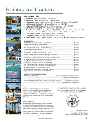 Brochure Inspiration: Spring 2016 Recreation