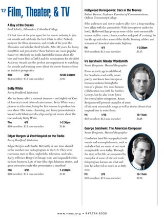 Brochure Inspiration: Spring 2016 Recreation