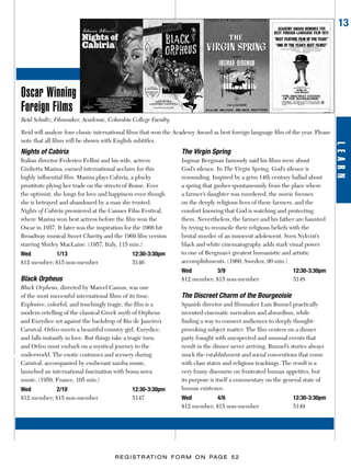 Brochure Inspiration: Spring 2016 Recreation