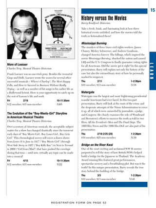 Brochure Inspiration: Spring 2016 Recreation