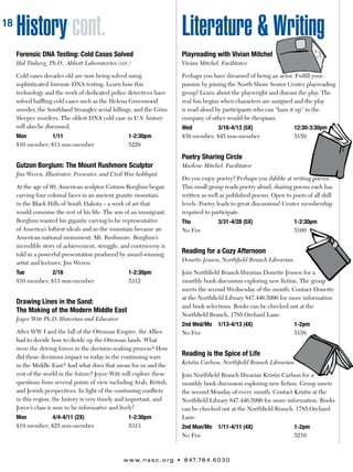 Brochure Inspiration: Spring 2016 Recreation