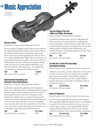 Brochure Inspiration: Spring 2016 Recreation