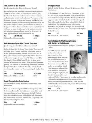 Brochure Inspiration: Spring 2016 Recreation