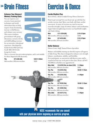 Brochure Inspiration: Spring 2016 Recreation