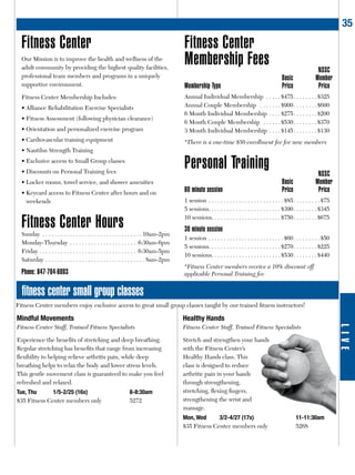 Brochure Inspiration: Spring 2016 Recreation