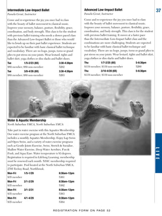 Brochure Inspiration: Spring 2016 Recreation