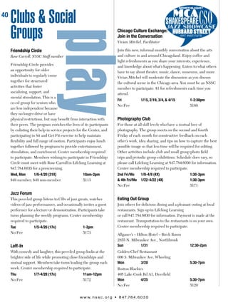 Brochure Inspiration: Spring 2016 Recreation