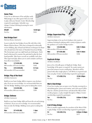 Brochure Inspiration: Spring 2016 Recreation