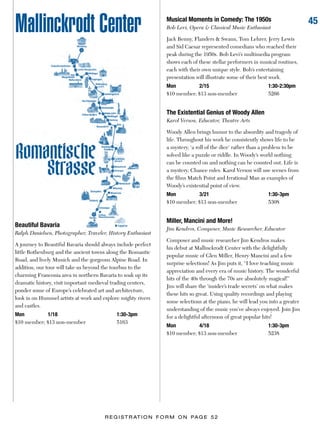 Brochure Inspiration: Spring 2016 Recreation