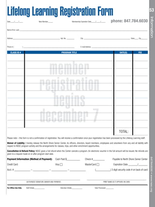 Brochure Inspiration: Spring 2016 Recreation