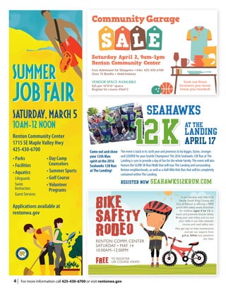 Brochure Inspiration: Spring 2016 Recreation