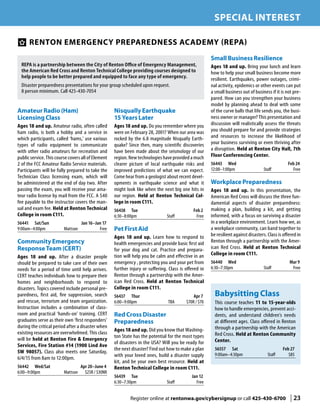 Brochure Inspiration: Spring 2016 Recreation