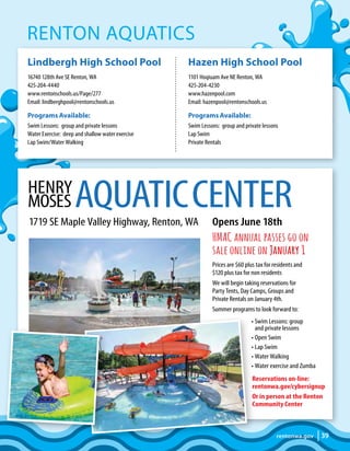 Brochure Inspiration: Spring 2016 Recreation