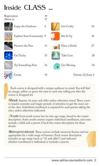 Brochure Inspiration: Spring 2016 Recreation