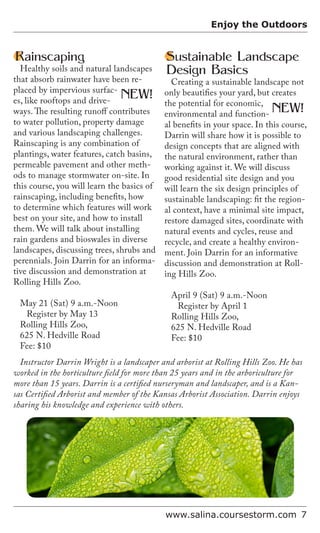 Brochure Inspiration: Spring 2016 Recreation