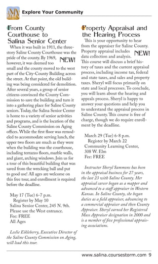 Brochure Inspiration: Spring 2016 Recreation