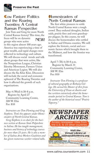 Brochure Inspiration: Spring 2016 Recreation