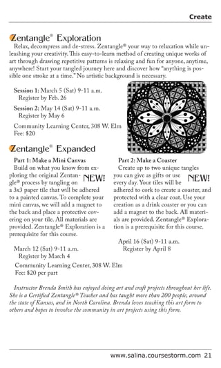 Brochure Inspiration: Spring 2016 Recreation