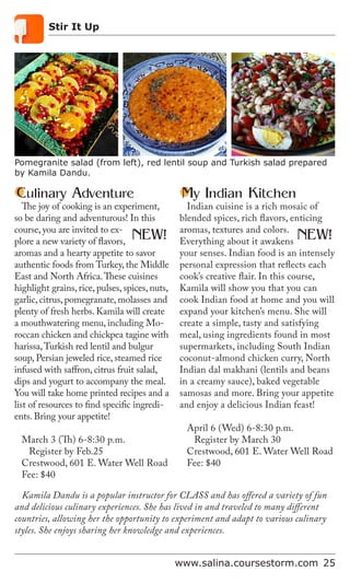 Brochure Inspiration: Spring 2016 Recreation