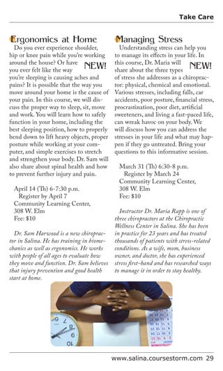 Brochure Inspiration: Spring 2016 Recreation