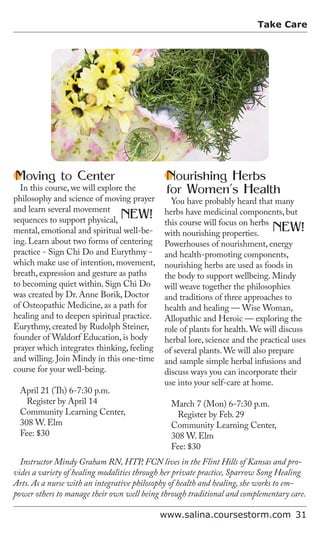 Brochure Inspiration: Spring 2016 Recreation