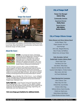 Brochure Inspiration: Spring 2016 Recreation