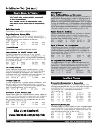 Brochure Inspiration: Spring 2016 Recreation