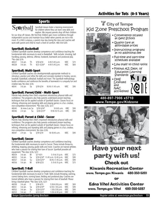 Brochure Inspiration: Spring 2016 Recreation