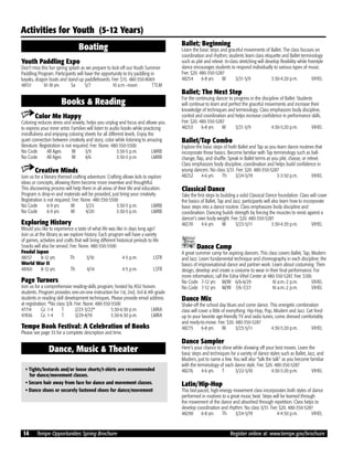 Brochure Inspiration: Spring 2016 Recreation