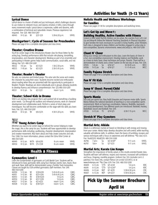 Brochure Inspiration: Spring 2016 Recreation