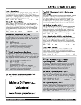 Brochure Inspiration: Spring 2016 Recreation