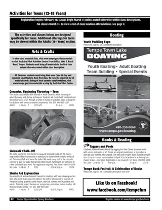 Brochure Inspiration: Spring 2016 Recreation