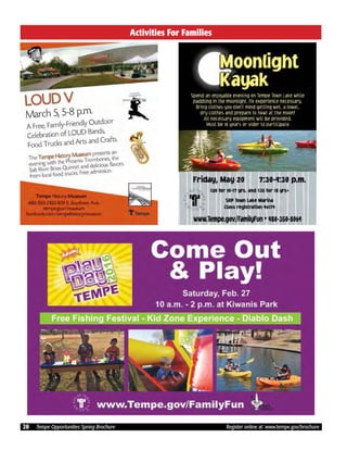 Brochure Inspiration: Spring 2016 Recreation