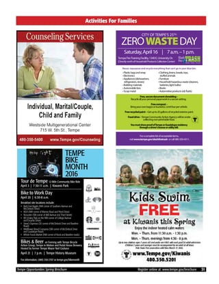 Brochure Inspiration: Spring 2016 Recreation