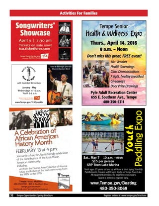 Brochure Inspiration: Spring 2016 Recreation