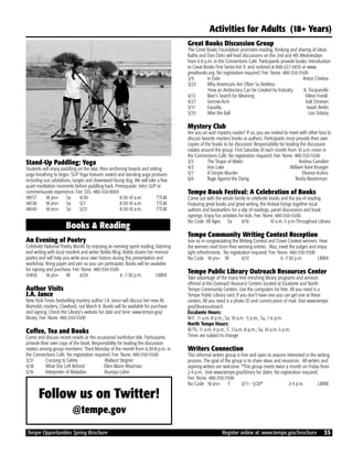 Brochure Inspiration: Spring 2016 Recreation