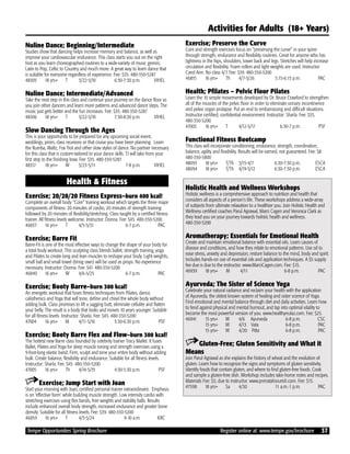 Brochure Inspiration: Spring 2016 Recreation