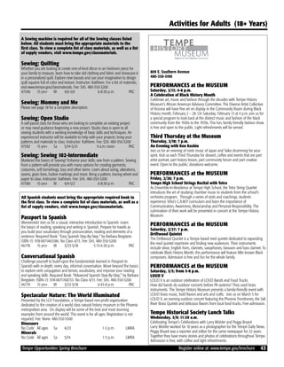 Brochure Inspiration: Spring 2016 Recreation