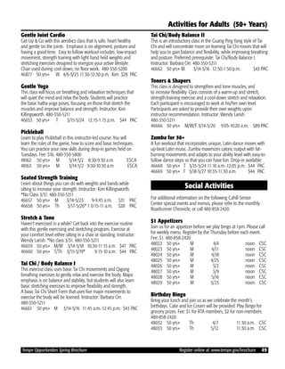 Brochure Inspiration: Spring 2016 Recreation