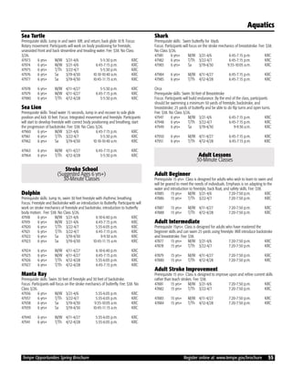 Brochure Inspiration: Spring 2016 Recreation