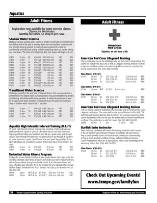 Brochure Inspiration: Spring 2016 Recreation