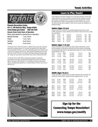 Brochure Inspiration: Spring 2016 Recreation