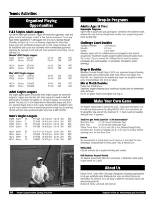 Brochure Inspiration: Spring 2016 Recreation