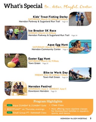 Brochure Inspiration: Spring 2016 Recreation