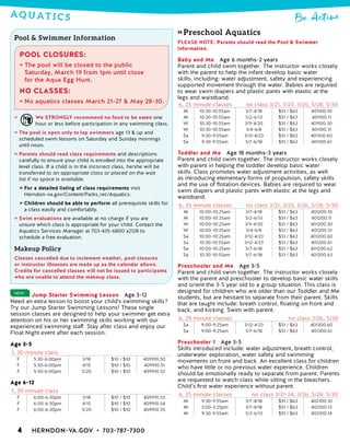 Brochure Inspiration: Spring 2016 Recreation